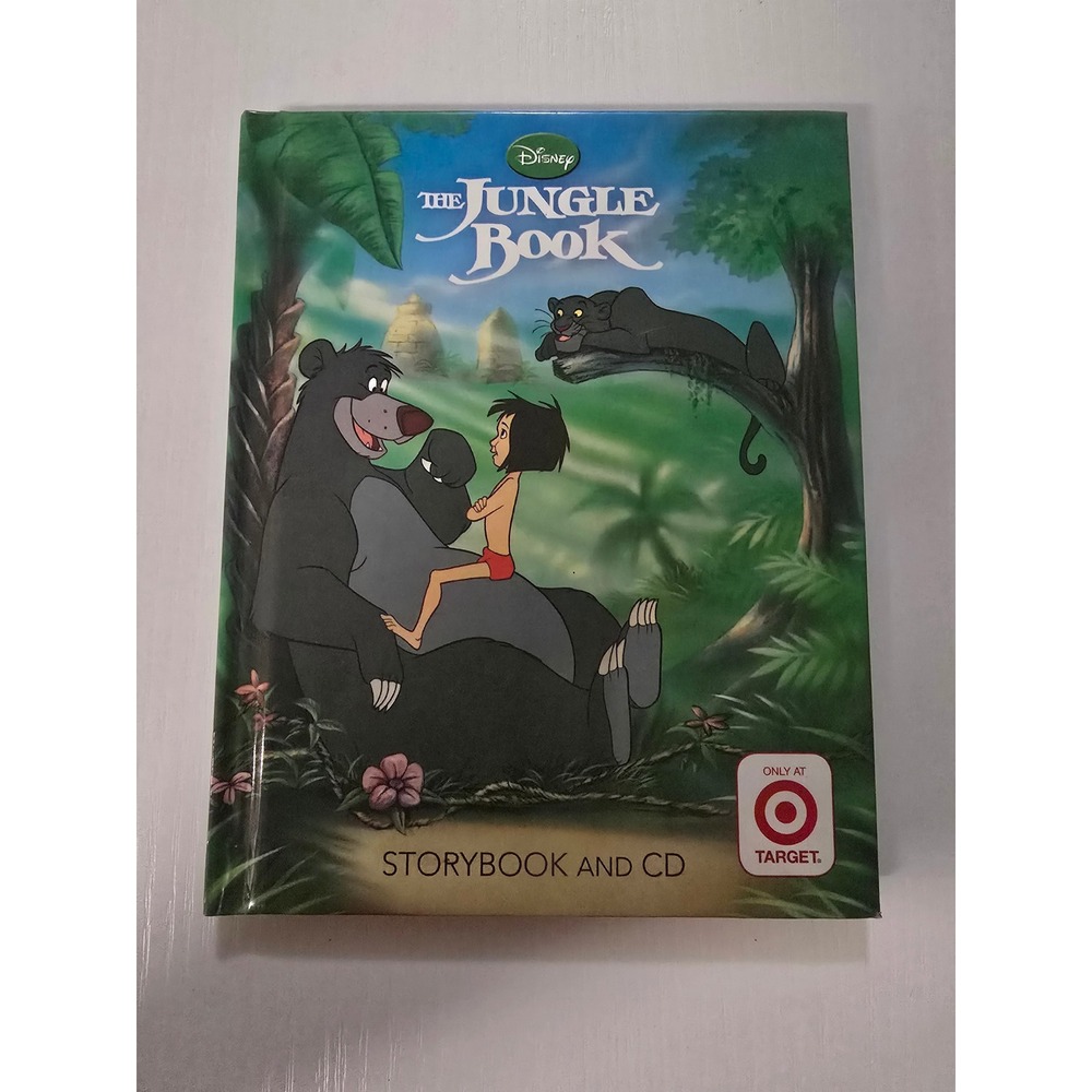 Disney The Jungle Book Storybook and CD Hardcover Target Exclusive 2013 8035505